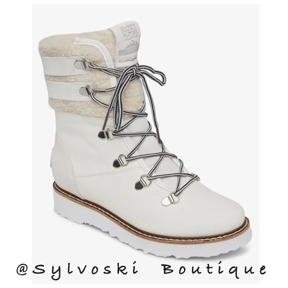 🔥ROXY Brandi - Leather Boots for Women NWT - Picture 3 of 13